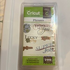 Cricut Phrases Art Cartridge - Multicolor Designs